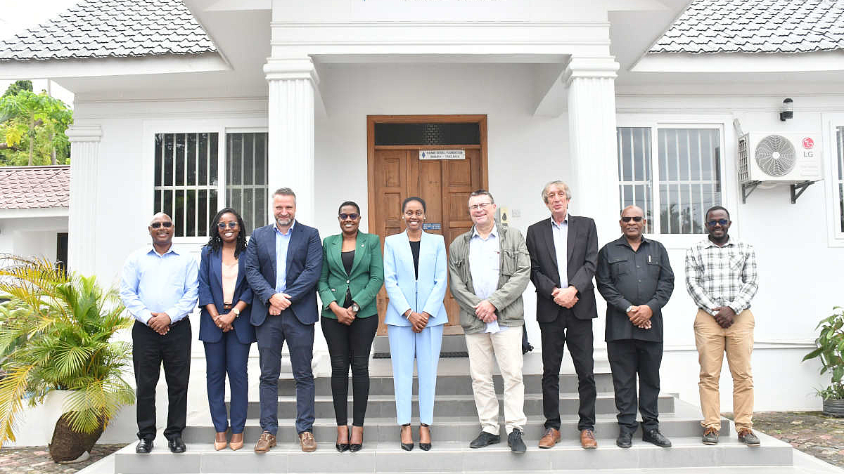 Hanns Seidel Foundation Team during the welcome  of Mr. Frank Gollwitzer the new Resident Representative and a farewell to Mr. Karl Peter Schoenfisch, the outgoing Resident Representative. The transion was overseen by Mr. Klaus Liepert, Head Africa Department. 